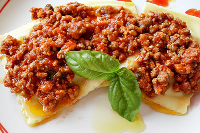 Ricetta Tortello Maremmano al ragù